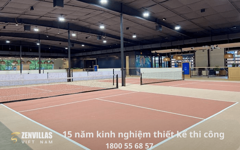 Hình 4: Những lưu ý khi thiết kế thi công sân pickleball