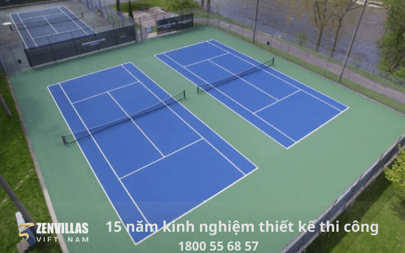 Hình 4: Những lưu ý khi thiết kế thi công sân pickleball