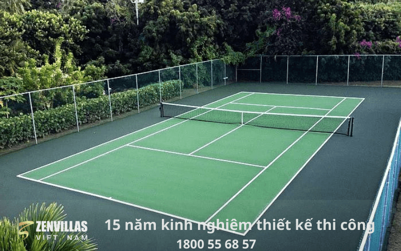 Hình 5: Quy trình thiết kế thi công sân pickleball