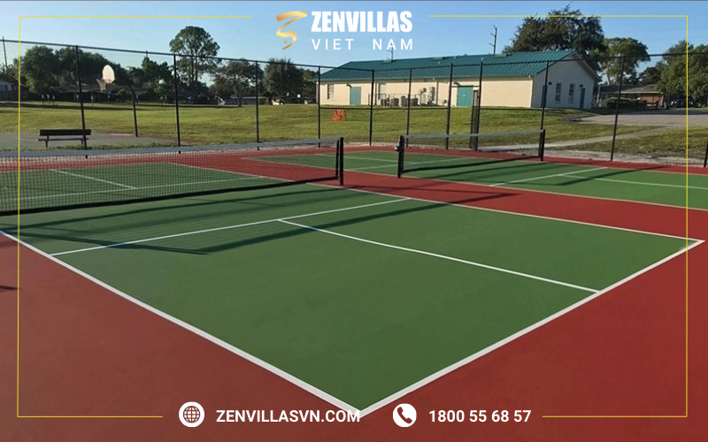 Hình 2: Dịch vụ thiết kế sân pickleball
