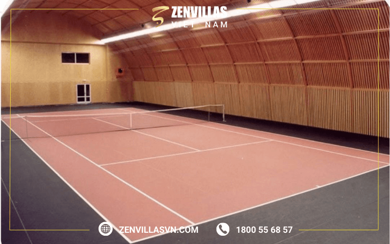 Mẫu thiết kế thi công sân pickleball