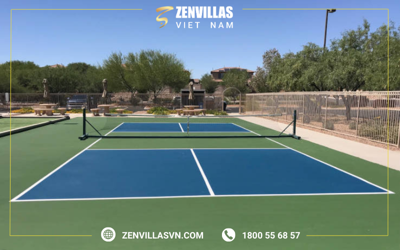 Hình 4: Những lưu ý khi thiết kế thi công sân pickleball