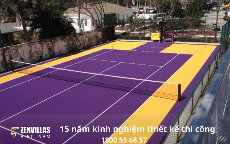 Hình 4: sân pickleball